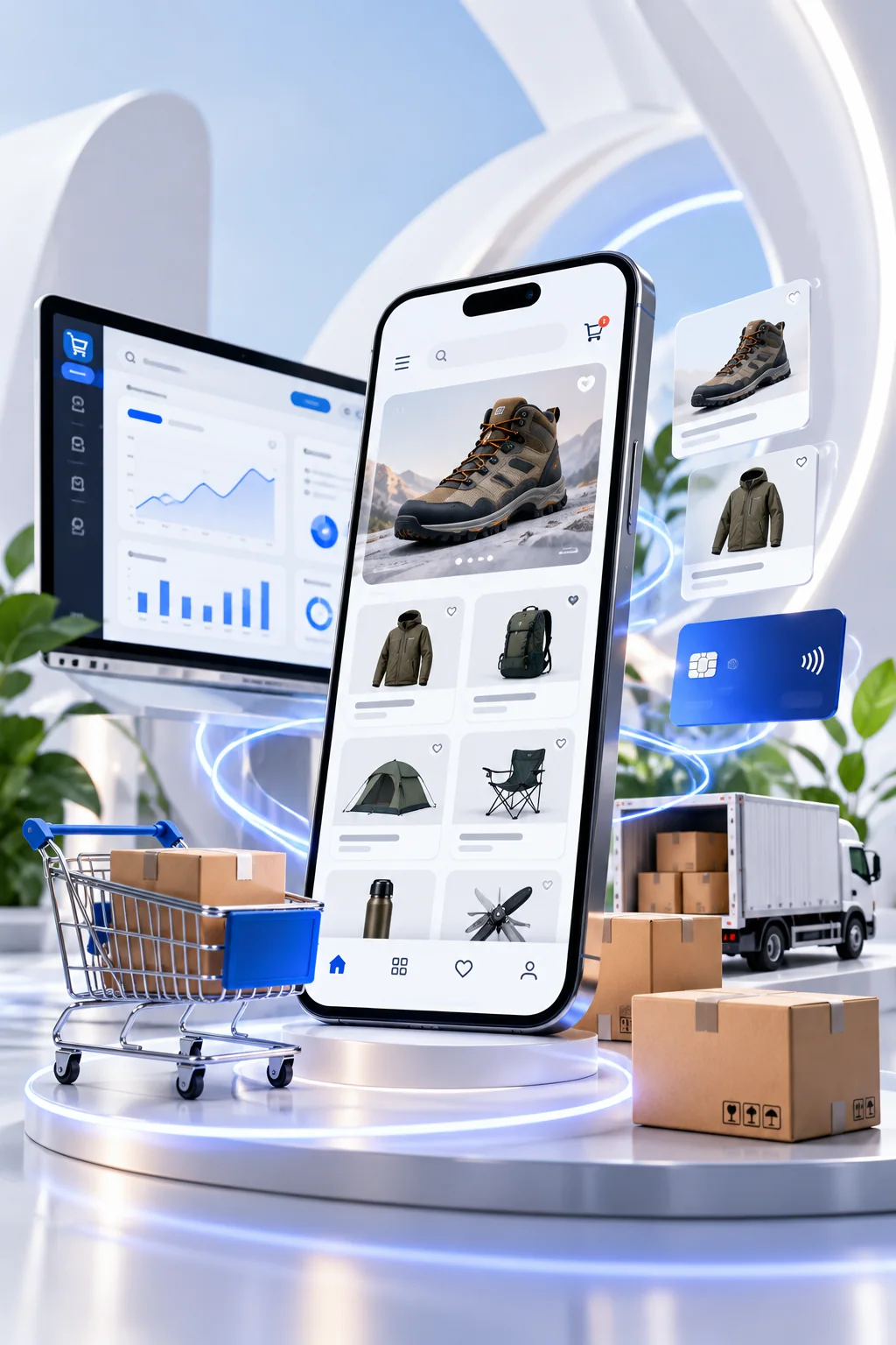 Heximes Commerce görsel alanı